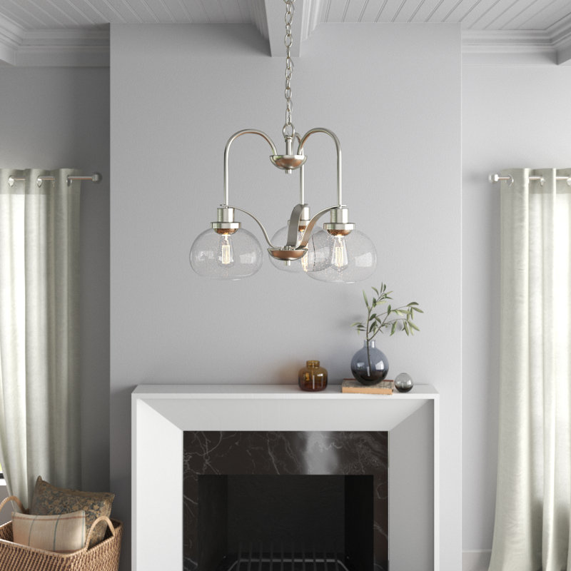 Spofford 3-Light Shaded Chandelier