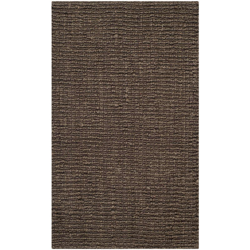 Auckland Handwoven Flatweave Jute/Sisal Brown Area Rug Rug Size: Rectangle 6' x 9'