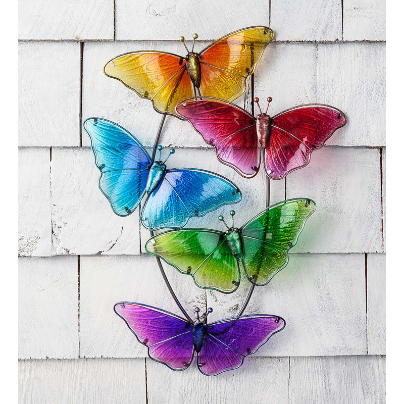 Plow & Hearth Butterfly Wall Décor & Reviews | Wayfair