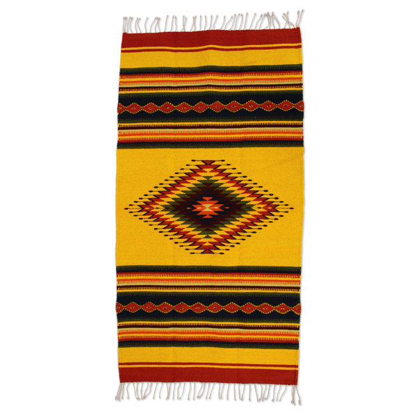 Millwood Pines Weare Crafted Geometric Summer Sun Hand Millwood Pines Weare Crafted