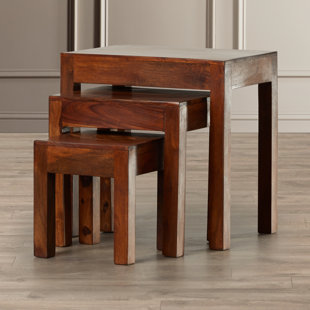 Nestle Tables Wayfair Co Uk Knudson 3 Piece Nest Of Tables