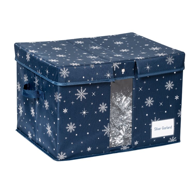 The Holiday Aisle® Holiday Storage 12'' H x 18'' W x 13.5'' D Christmas ...