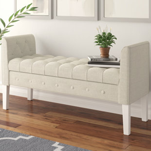 Go to store & view more images Ophelia & Co. Ghent Wood Storage Bench