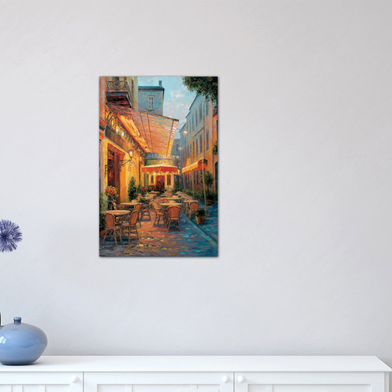 Charlton Home Cafe Van Gogh 2008 Arles France Painting Print On