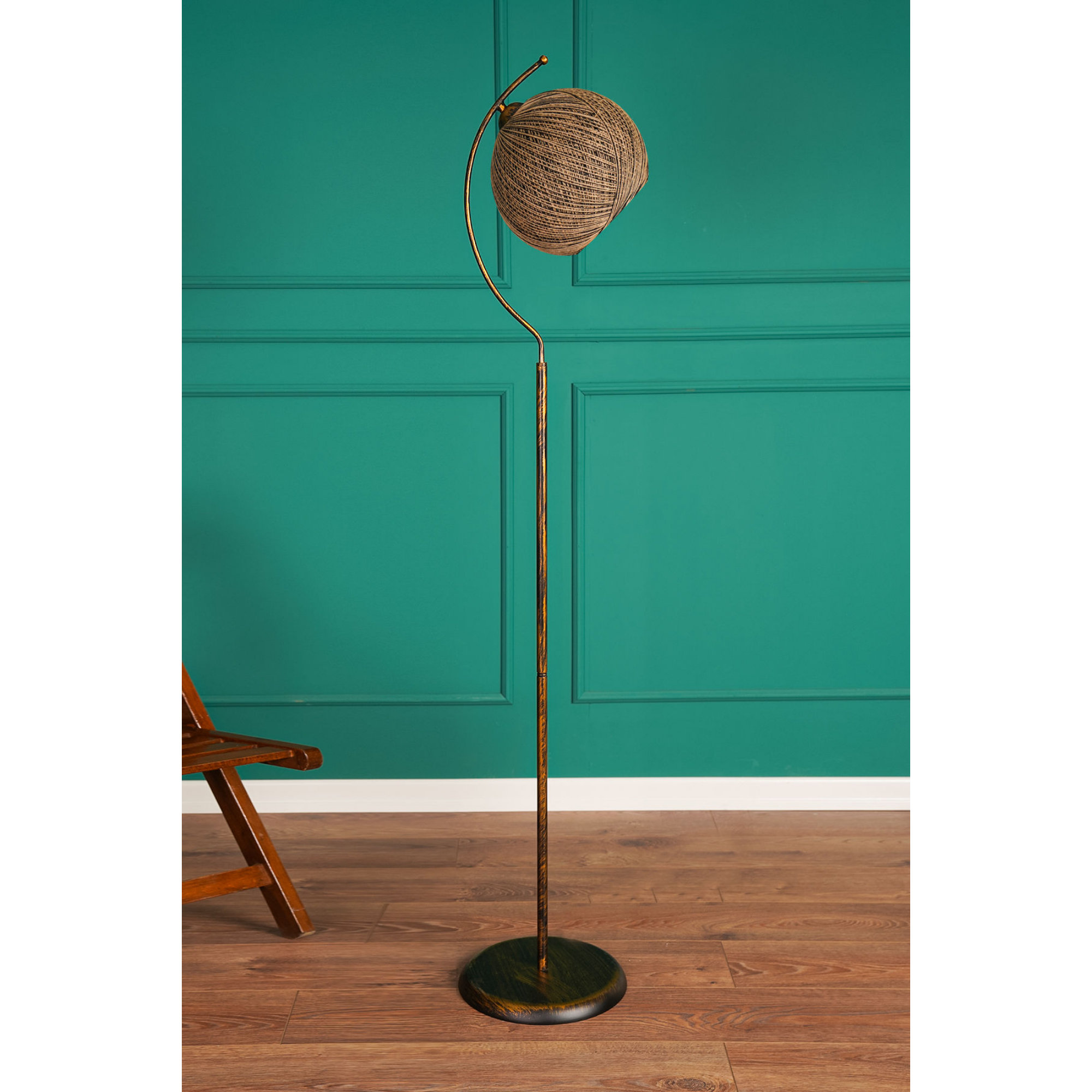 Bless international Foss 65" Swing Arm Floor Lamp Wayfair
