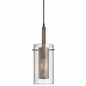 Fennia 1-Light Steel Mini Pendant