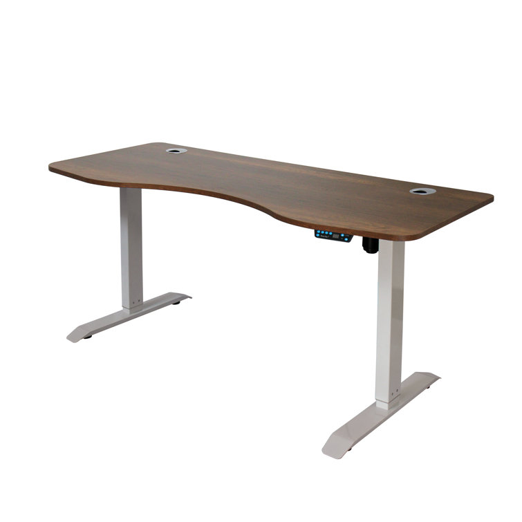 Symple Stuff Letcher Height Adjustable Standing Desk & Reviews Wayfair