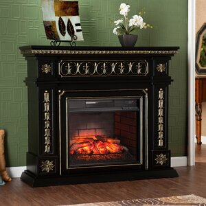 Music Infrared Electric Fireplace