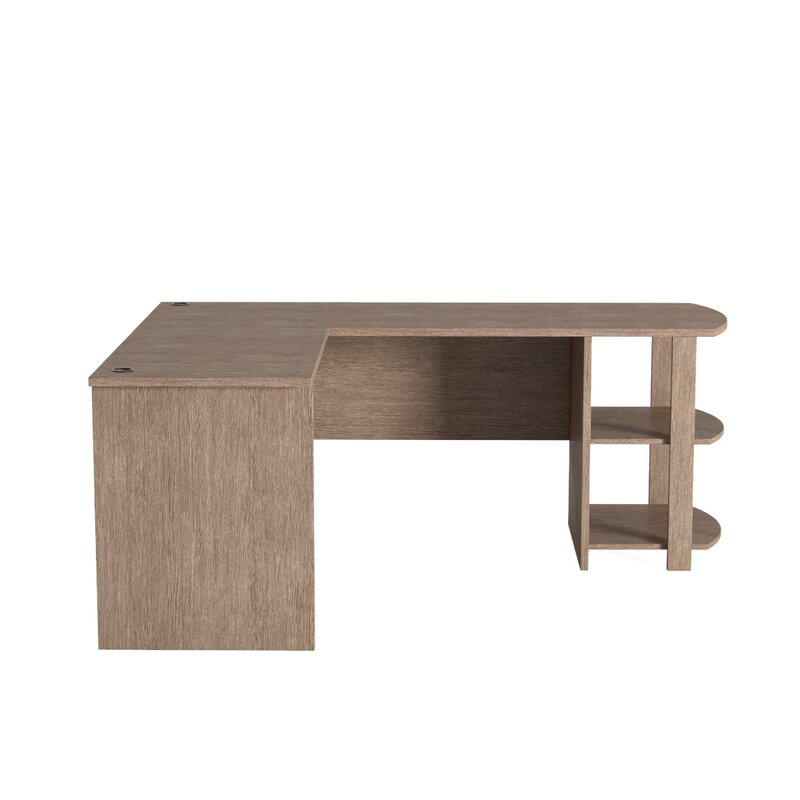 Union Rustic Happel L Shape Desk Wayfair