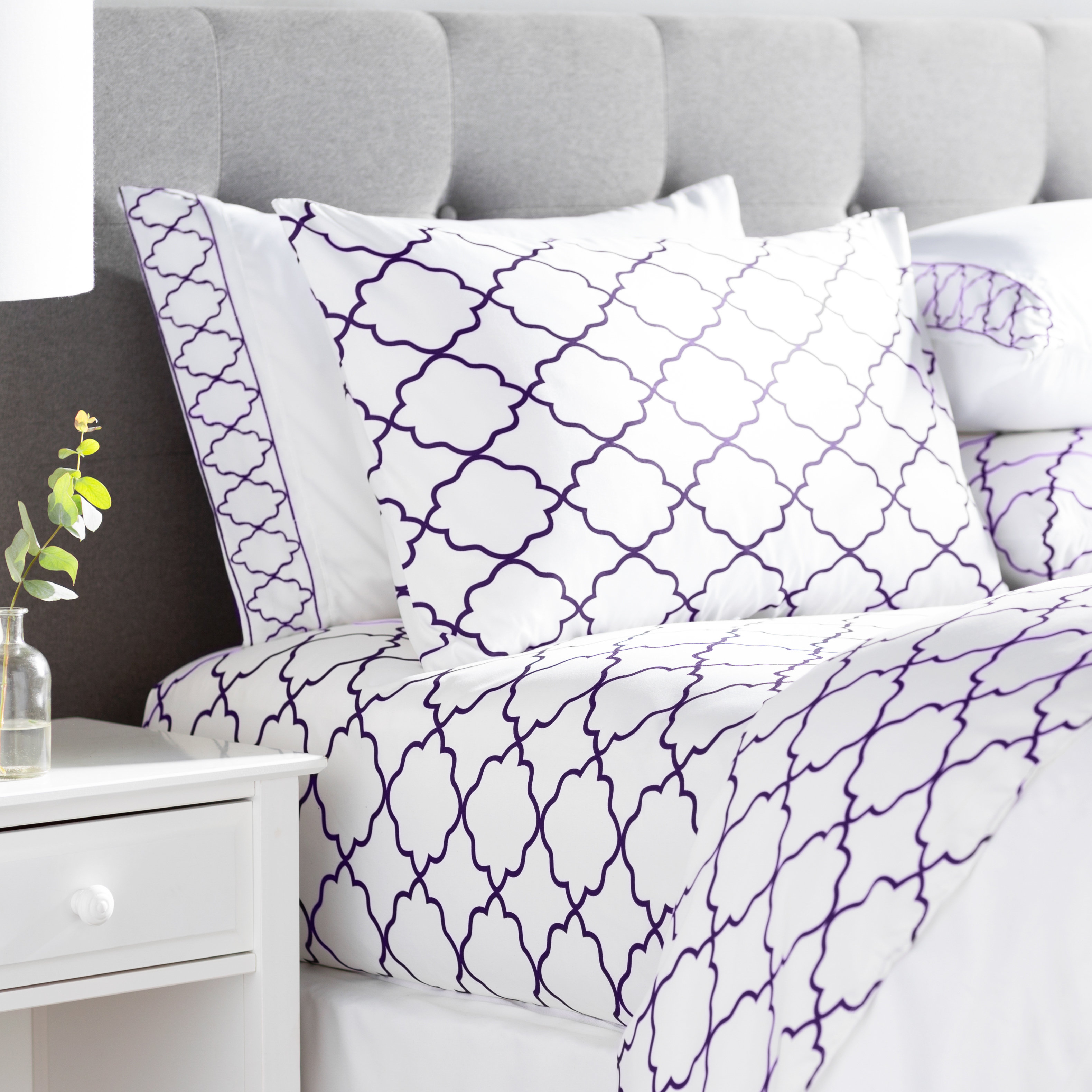 Winston Porter Geometric Sheet set & Reviews Wayfair