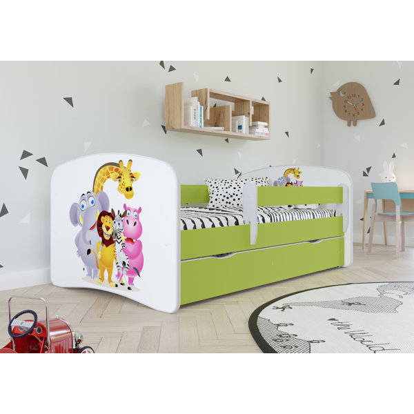 Zipcode Design Caswell Convertible Toddler Bed With Drawers