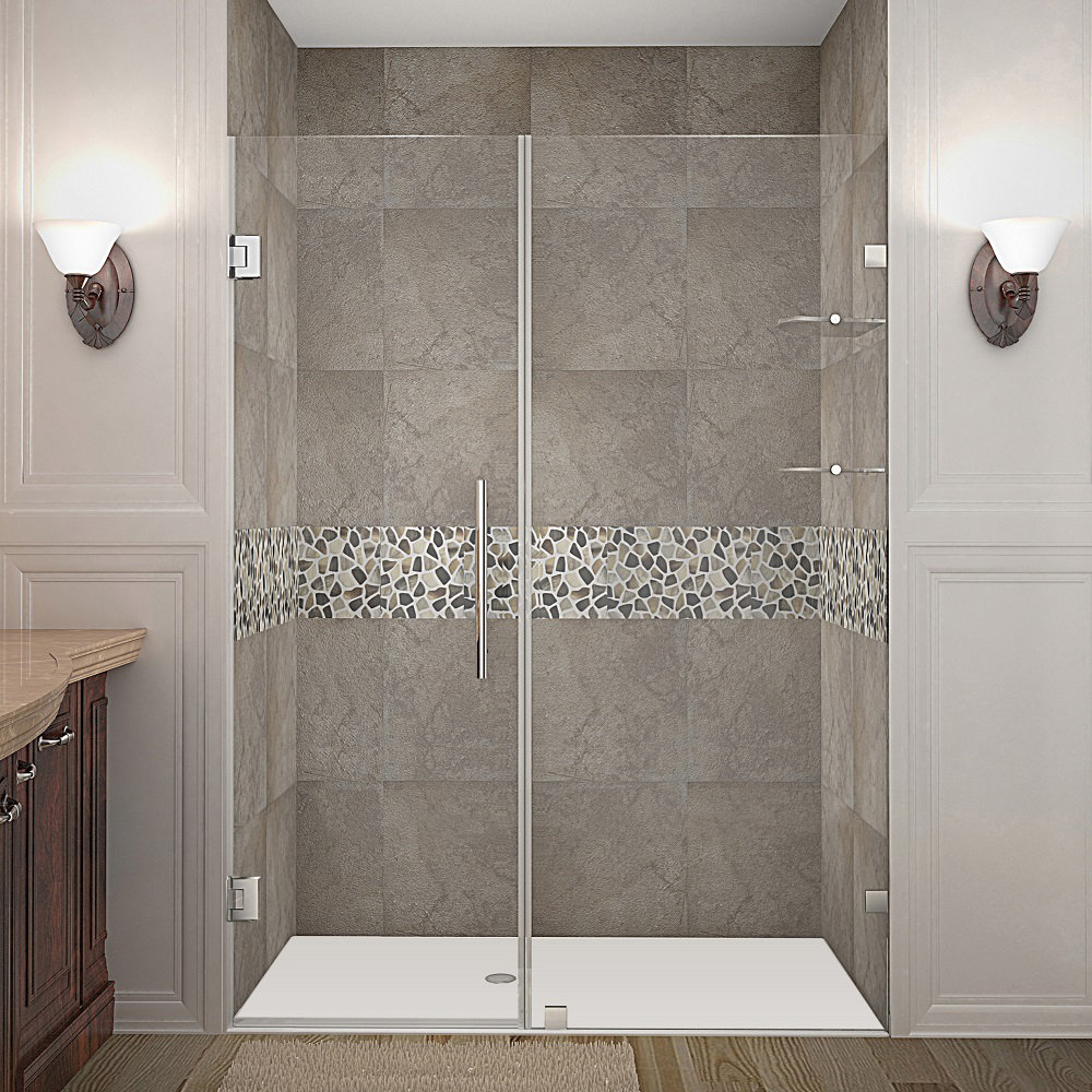 Aston Nautis Gs 56 X 72 Hinged Completely Frameless Shower Door