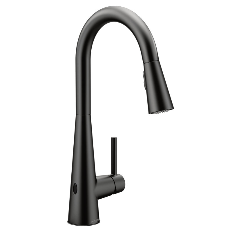 Moen Sleek Pull Down Touchless Single Handle Kitchen Faucet With Motionsense And Power Clean Reviews Wayfair