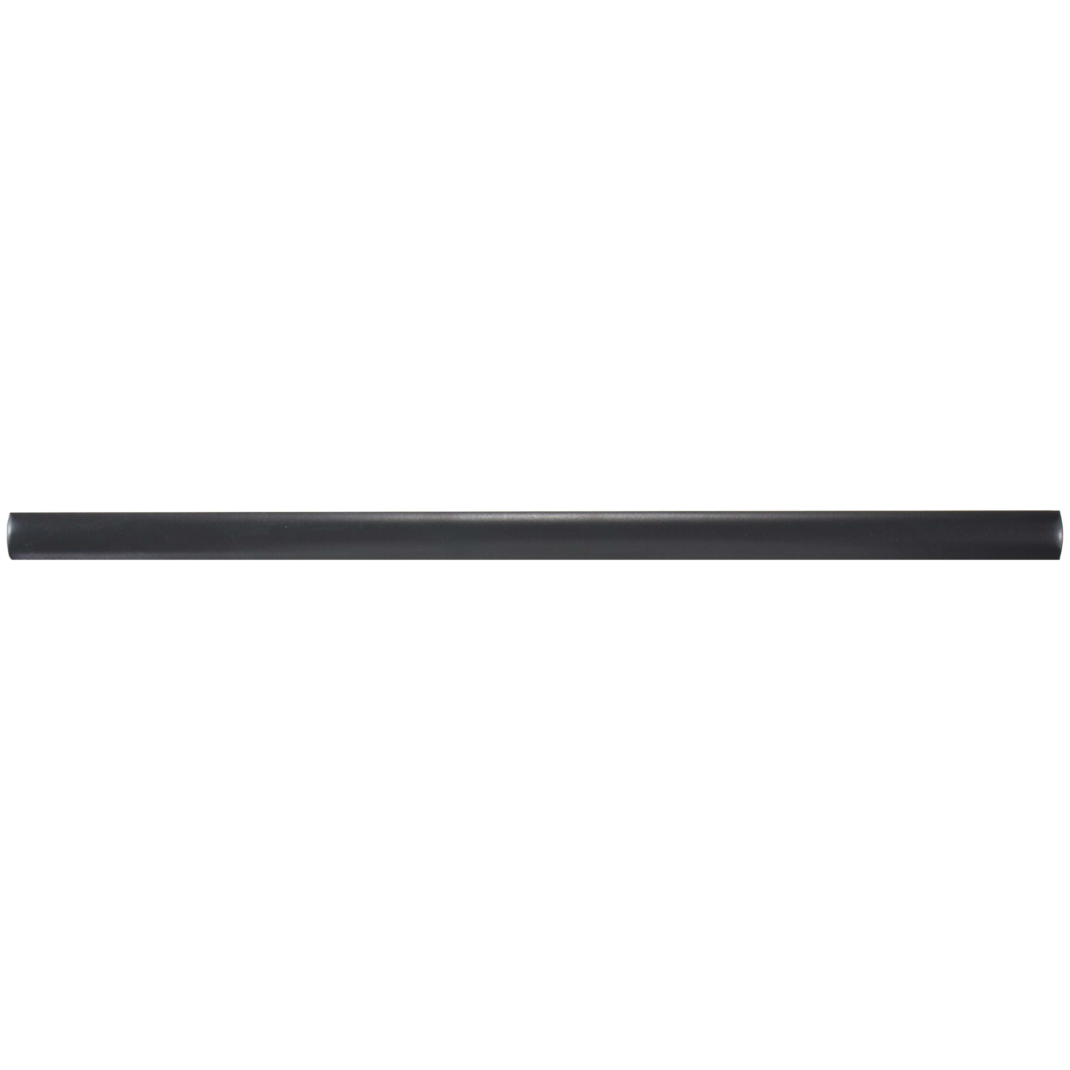 Elitetile Tivoli 12 X 0 5 Ceramic Bullnose Tile Trim In Matte Elitetile Tivoli 12 X 0 5 Ceramic Bullnose Tile Trim In Matte Black Wayfair