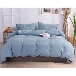 Full/Queen Mission Printed 3-PC 100% Combed Cotton 300TC Duvet Cover Set 