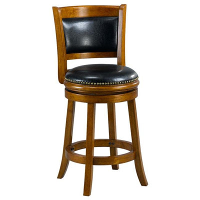 Alexis Bar & Counter Stool Mintra Color: Oak, Seat Height: Counter Stool (24" Seat Height)