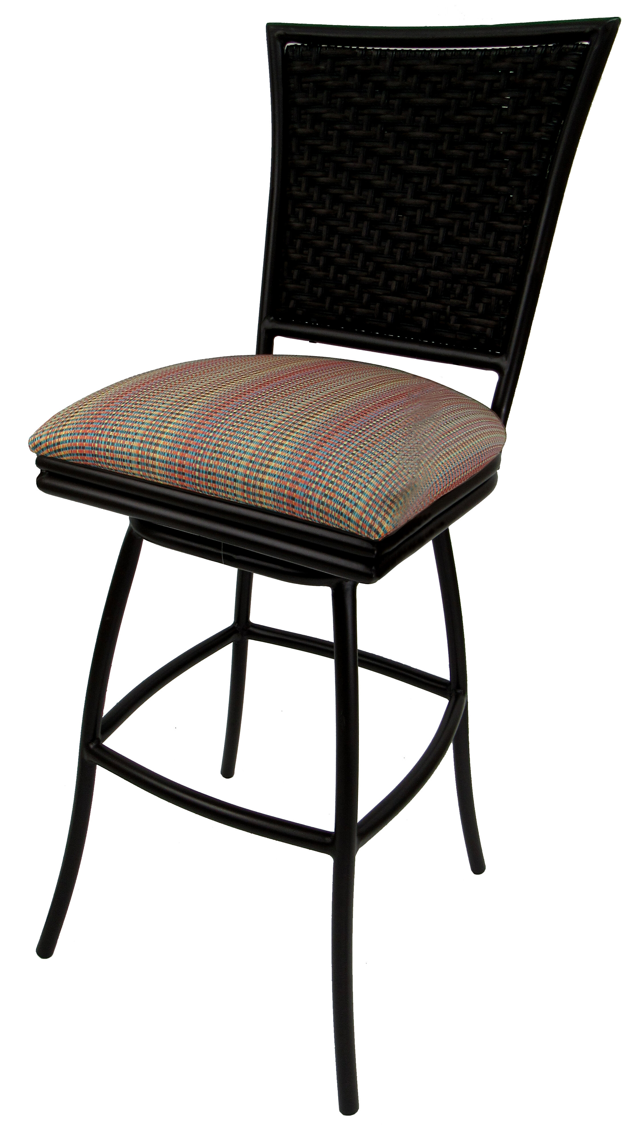 armless outdoor bar stools