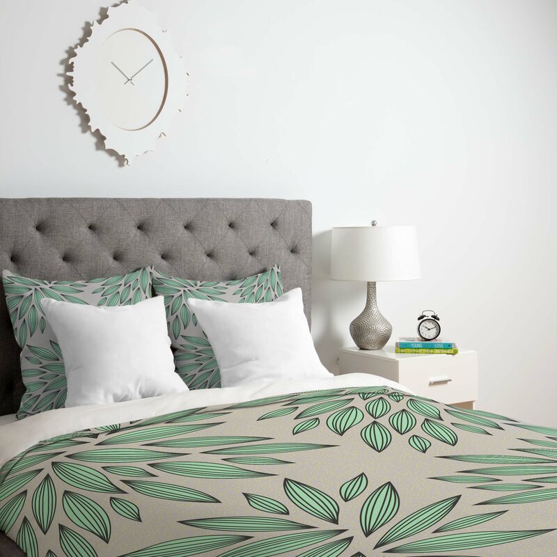 Deny Designs Gabi Mint Duvet Cover Wayfair