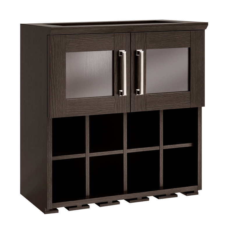 Newage Products Home Bar Wall Wine Rack Cabinet 21 Wayfair Newage Products Home Bar Wall Wine Rack