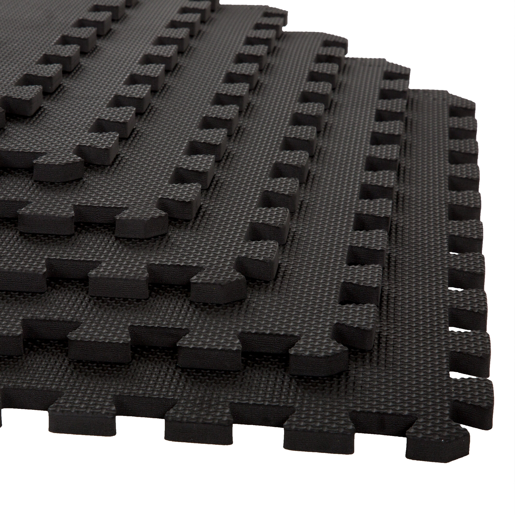 Stalwart 3 8 Foam Tiles In Black Reviews Wayfair