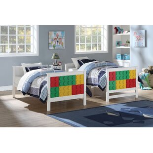 Pontius Lego Design Twin Over Twin Bunk Bed