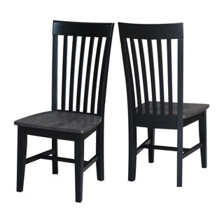 Bezons Solid Wood Dining Chair (Set Of 2) by Loon Peak Top Reviews