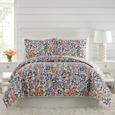 Petite Floral Reversible Cotton Quilt