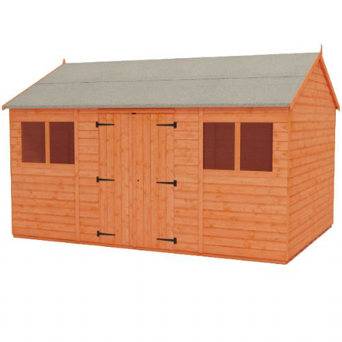 Tiger Sheds Tiger 12 Ft. W x 10 Ft. D Shiplap Reverse Apex 