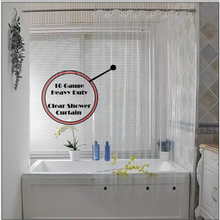2 Panel Shower Curtain Wayfair Waterproof Vinyl Shower Curtain Set Of 2
