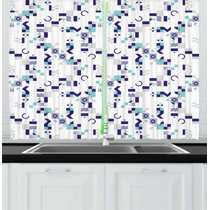 Mid Century Kitchen Curtains | Wayfair