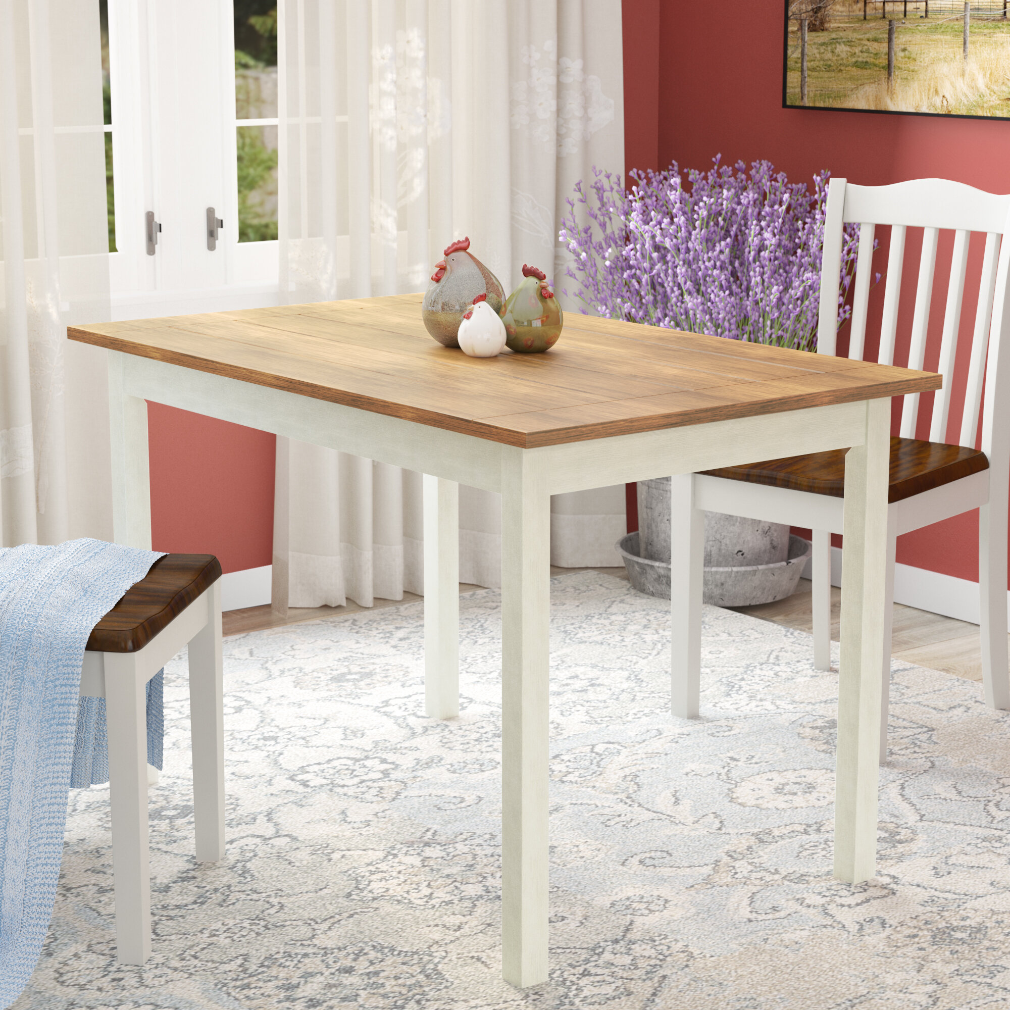 August Grove Reagan Dining Table Reviews Wayfair