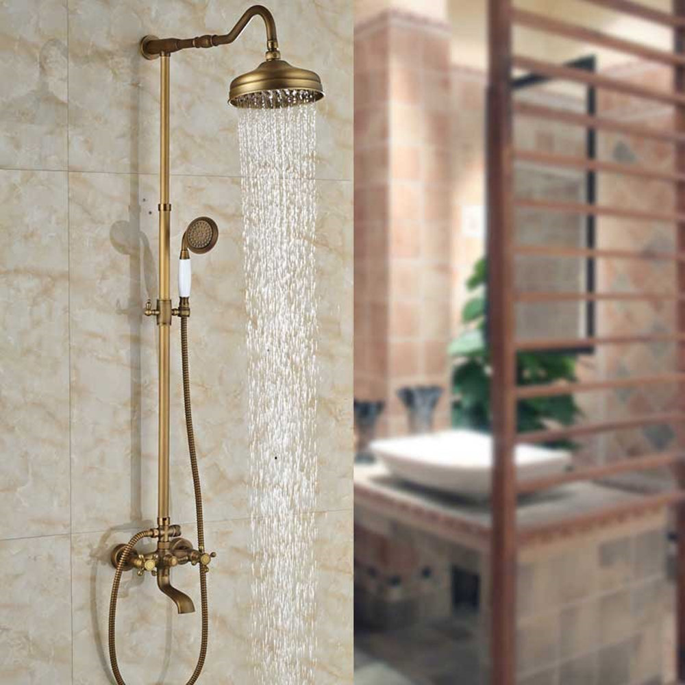 Milan Rainfall Volume Control Complete Shower System With Rough In Valve Reviews Birch Lane