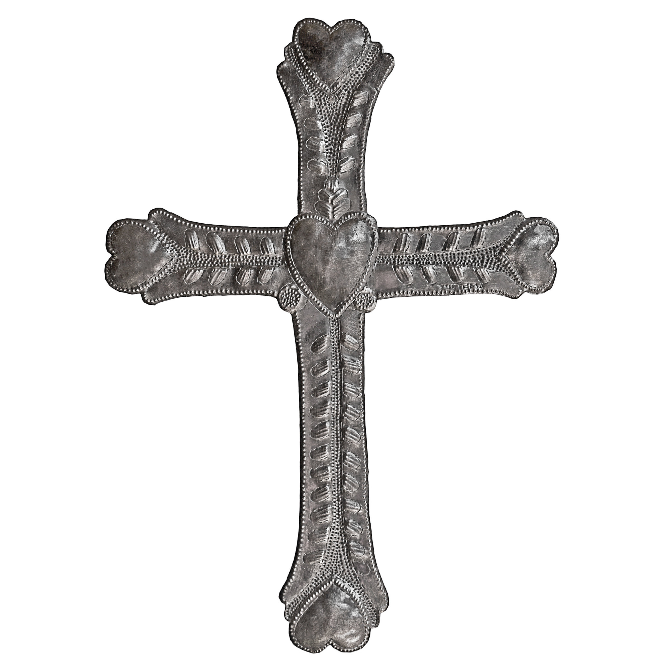 Astoria Grand Heart Cross Wall Décor | Wayfair