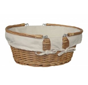 Large Swing Handle Picnic Basket By Brambly Cottage