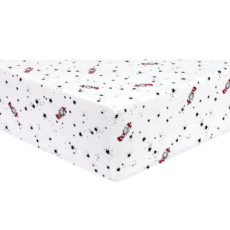 Trend Lab Dr Seuss Lumberjack Cat In The Hat 5 Piece Crib Bedding