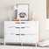 Ebern Designs Savain 46.5'' Wide 6 - Drawer Double Dresser & Reviews ...