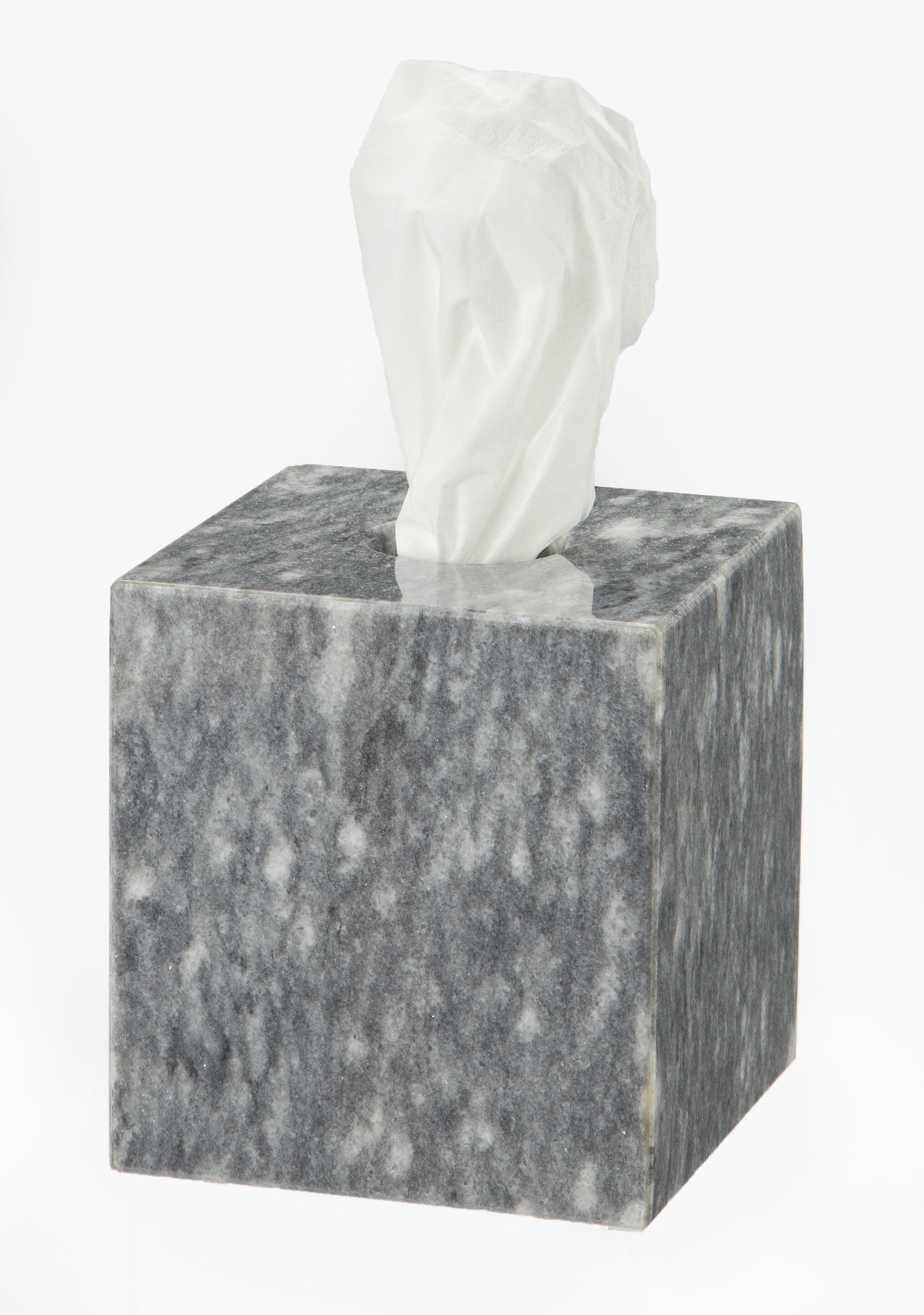 tissue box marble