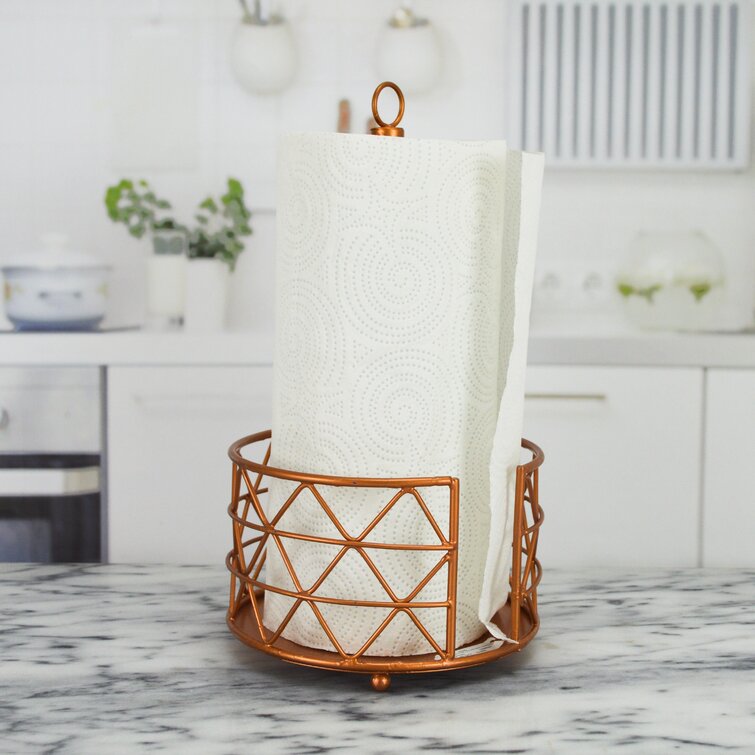 Martha Stewart Wire Countertop Free Standing Paper Towel Holder | Wayfair