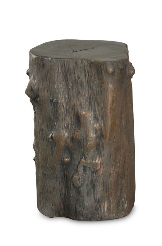 Log Stool - Get the Look! Modern Rustic Interior Design in a Masculine Ski Chalet