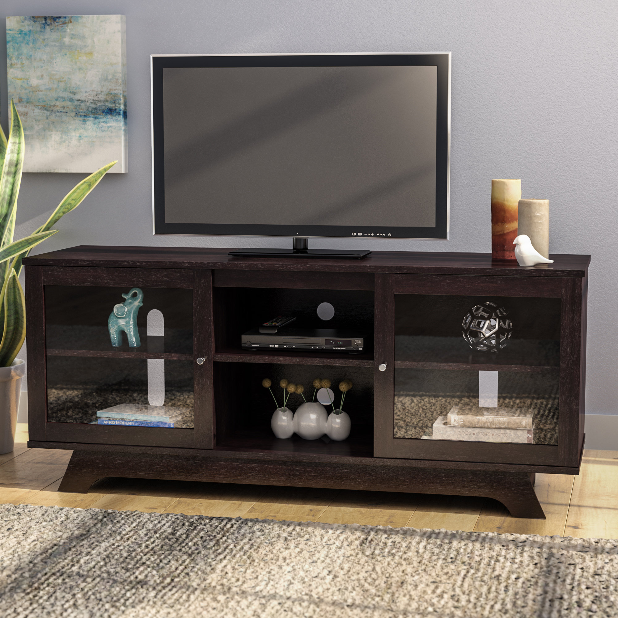 Latitude Run Lisinski Tv Stand For Tvs Up To 55 Inches Reviews