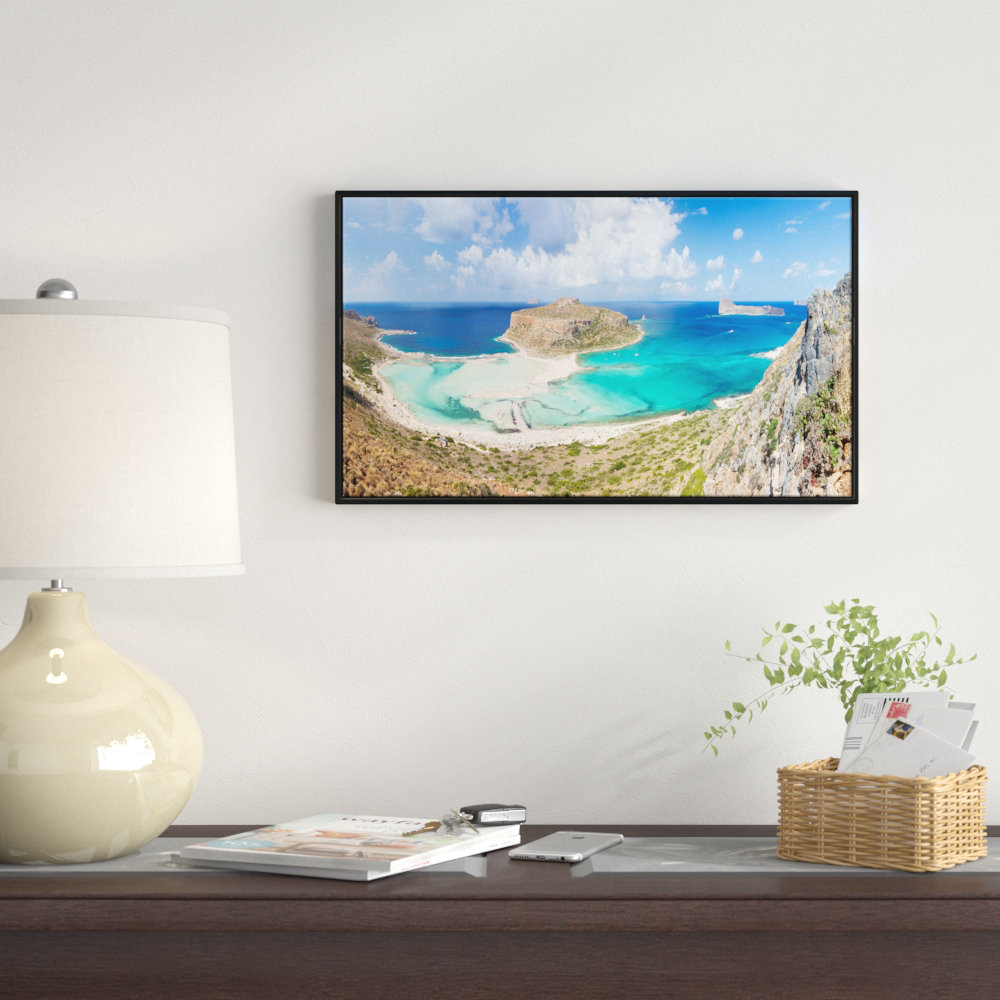 Crete Balos Beach 5 Panel Canvas Print Wall Art Crete Balos Beach 5 Panel Canvas Print Wall Art