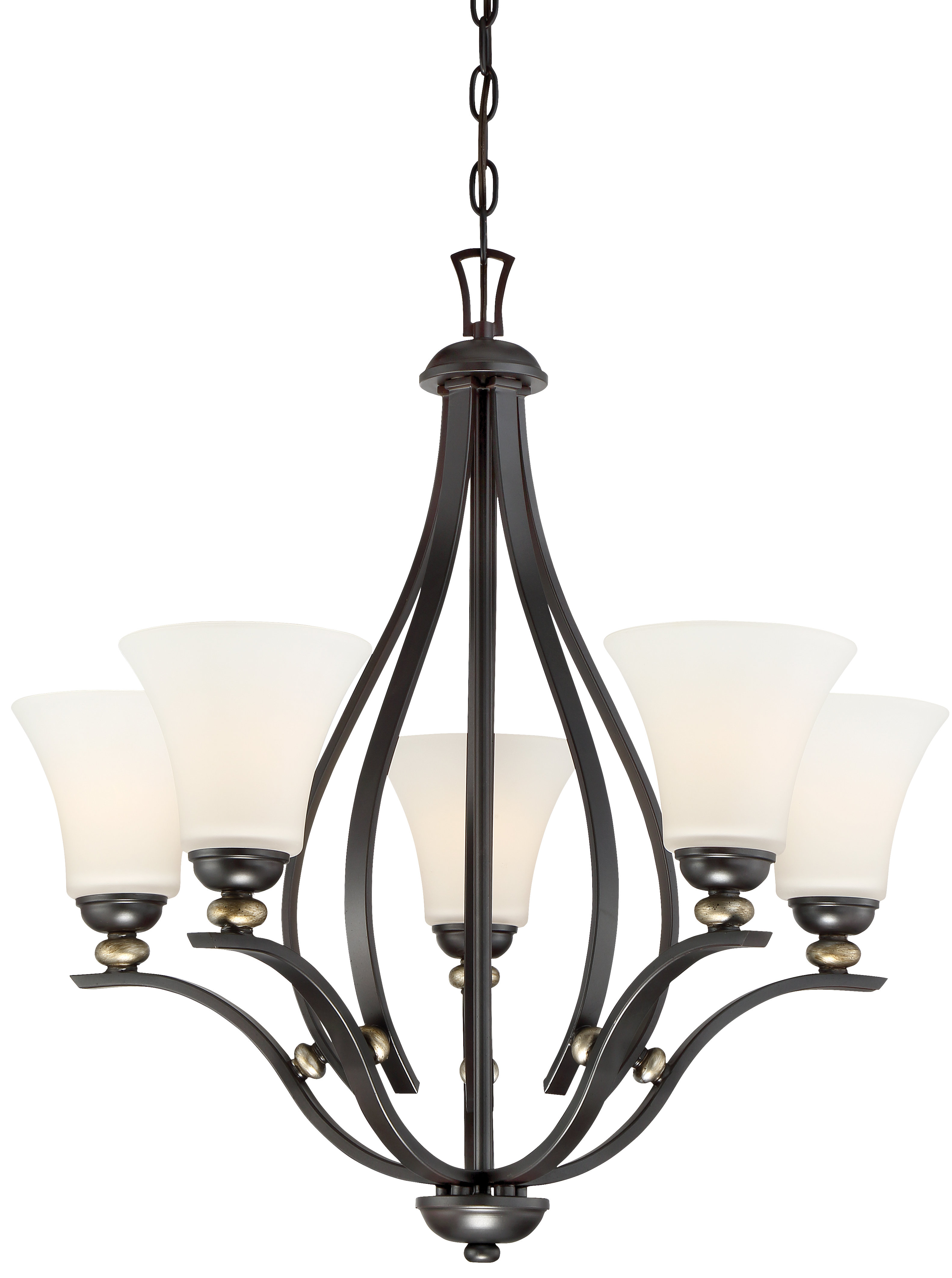 Alcott Hill Stockton 5 Light Shaded Classic Traditional Chandelier Wayfair