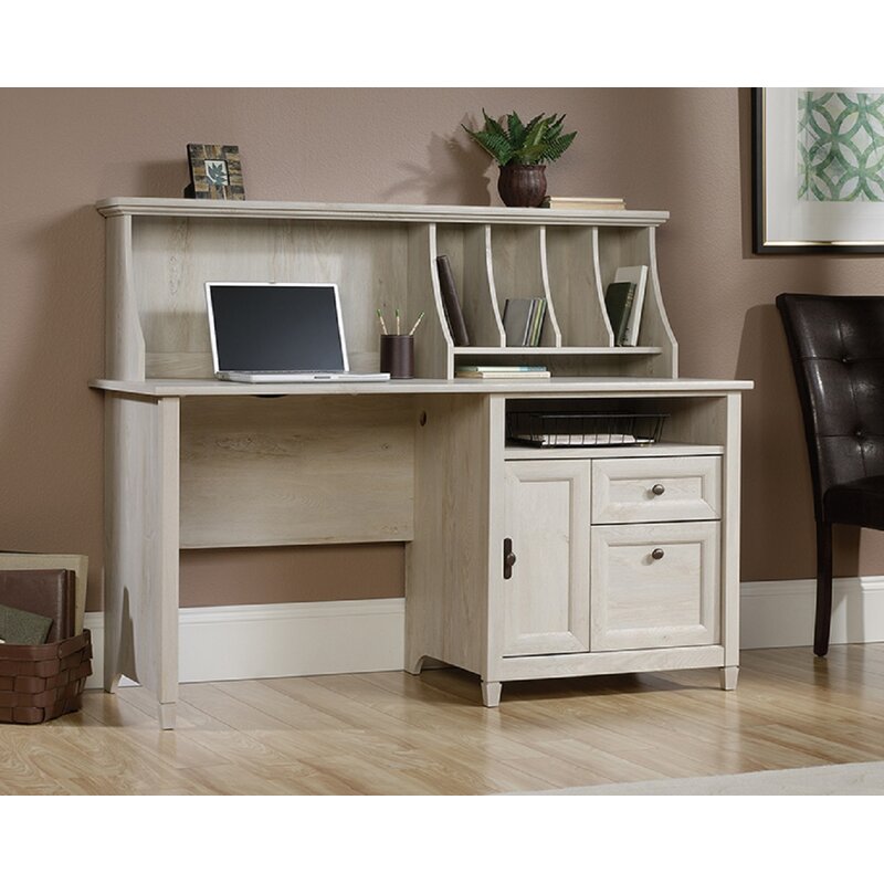 Latitude Run Kelowna Desk With Hutch Wayfair Ca