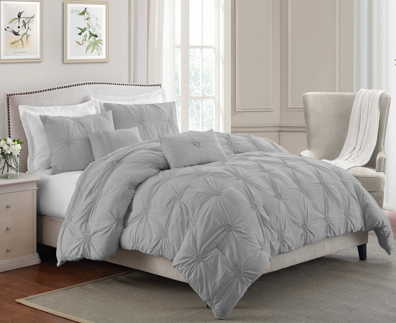 Rosdorf Park Tierra Luxurious Comforter Set Reviews Wayfair