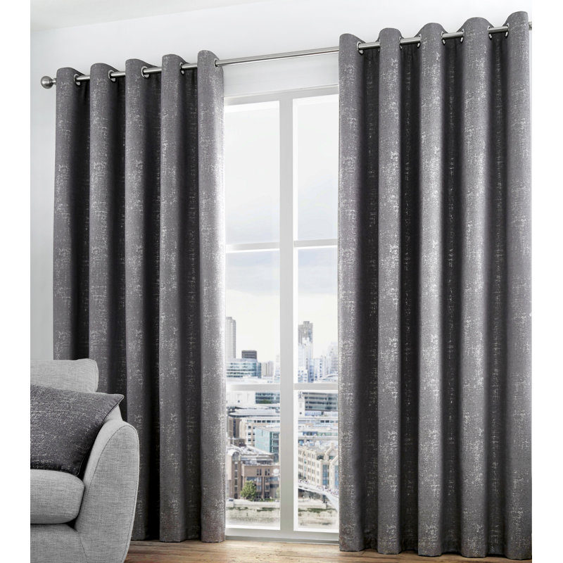 Marlow Home Co Bowden Eyelet Room Darkening Curtains Reviews