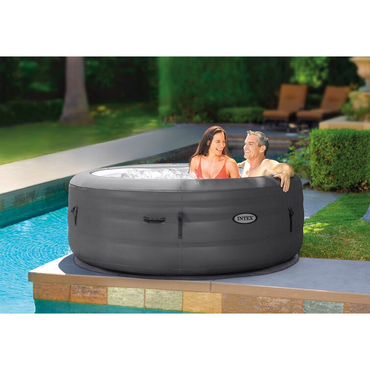 Lancei Outdoor SPA Bath Hot Tub Cover Swimming Pool Dust-proof Waterproof Round Hot Tub Cover