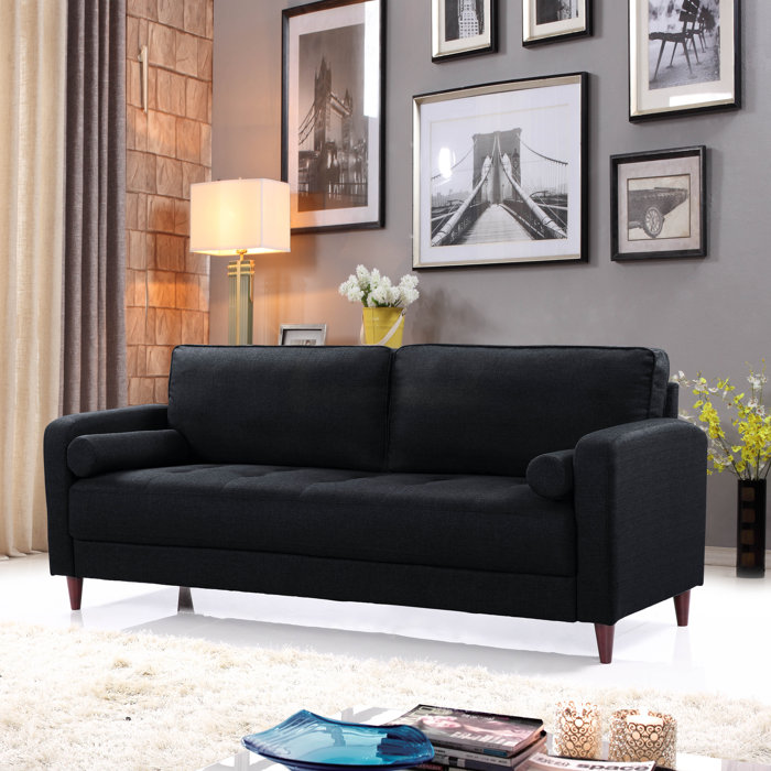 Mid Century Modern Linen Fabric Living Room Sofa Mid Century Modern Linen Fabric Living Room Sofa