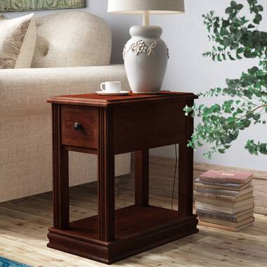 bridget floor shelf end table