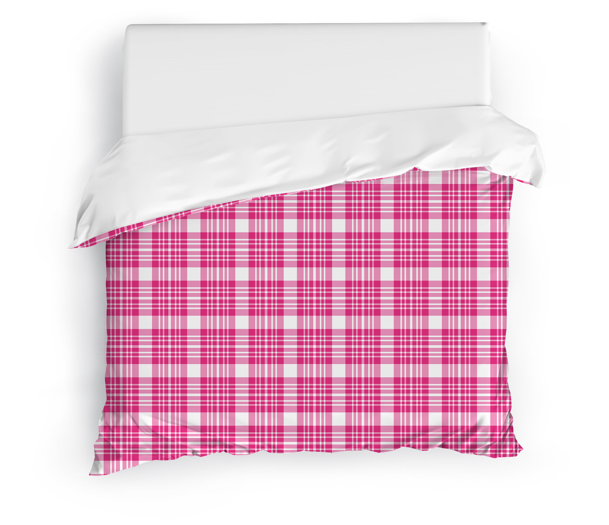 Latitude Run Malott Plaid Duvet Cover Set Wayfair