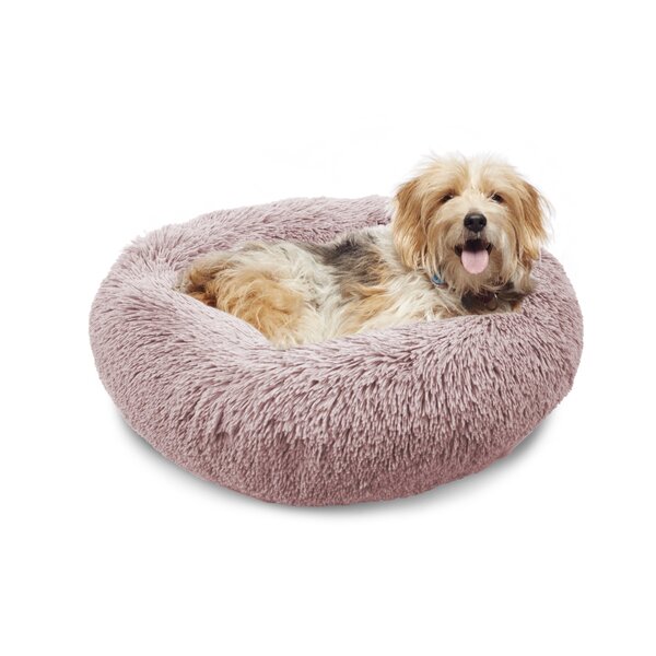 Comfortable Self Warming Washable Orthopedic Sleeping Pet Bed in Multiple Sizes 23, Blue SHU UFANRO Calming Dog Bed for Small Medium Large Dogs and Cats Anti Anxiety Faux Fur Donut 